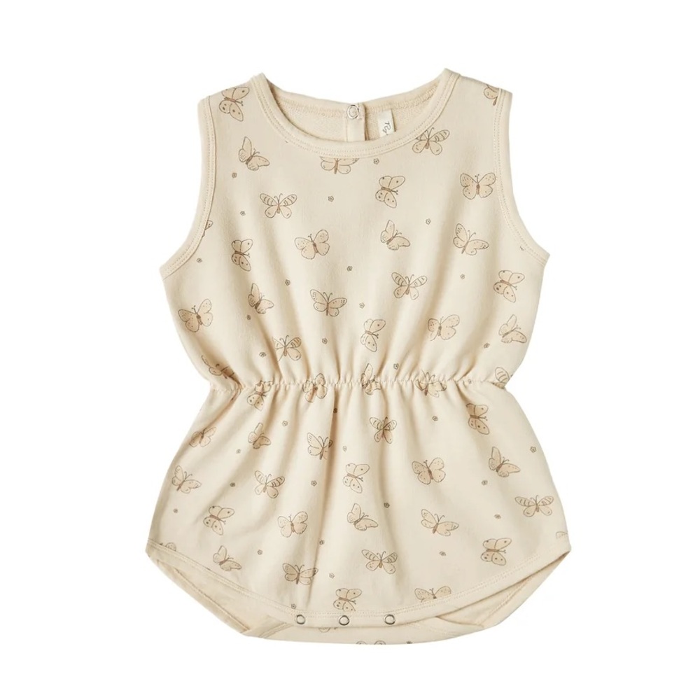 Rylee + Cru Butterfly Cinched Playsuit Romper